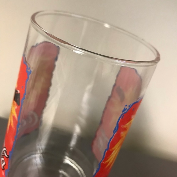 VTG 1995 Coca-Cola Sunshine Drinking Glasses set of 4 - Picture 7 of 8